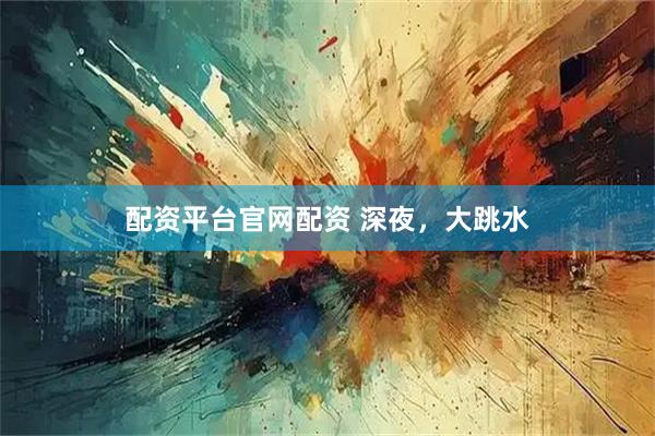 配资平台官网配资 深夜，大跳水